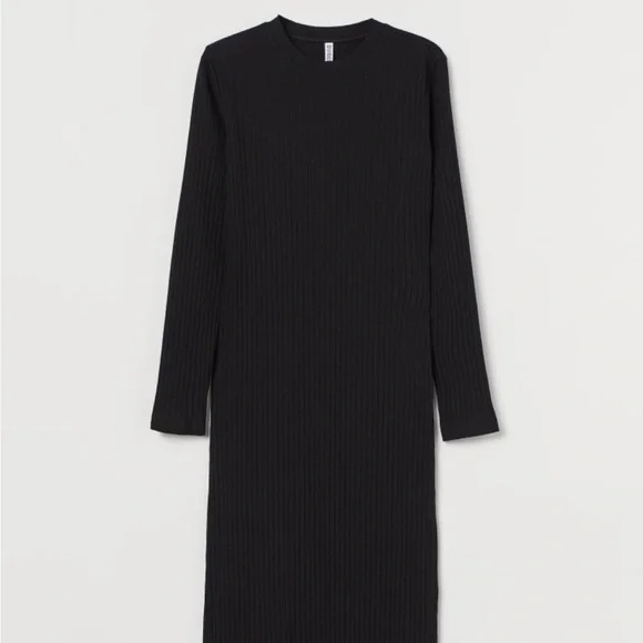 H&M | Dresses | Hm Rib Knit Dress | Poshmark